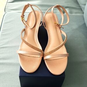 NEW Metallic Champagne Women's Dress Shoes